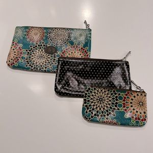 Fossil makeup bags